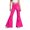 P218 Watermelon Red, variant on Tfken Child Soft Comfy Pants School Daily Wear Flare Denim Pants Girls With Pockets Stretch Fashion Graphic Print Kids Casual Clothes Size 5-6 Years Black