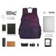 thumbnail image 4 of Balery Black Dark Blue Purple Mochila ligera para hombre y mujer: duradera e impermeable, ideal para la escuela, el trabajo, viajes y uso diario., 4 of 7