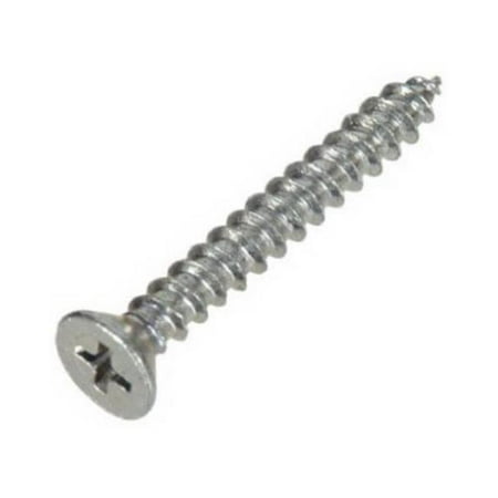 

823404 4 x 0.5 in. Phillips Flat Head Sheet Metal Screws Stainless Steel - Box of 100
