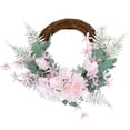 thumbnail image 1 of Spring Simulation Wreath European Style Wedding Wall Hanging Wall Hanging Wreath (: 50*40cm), 1 of 14
