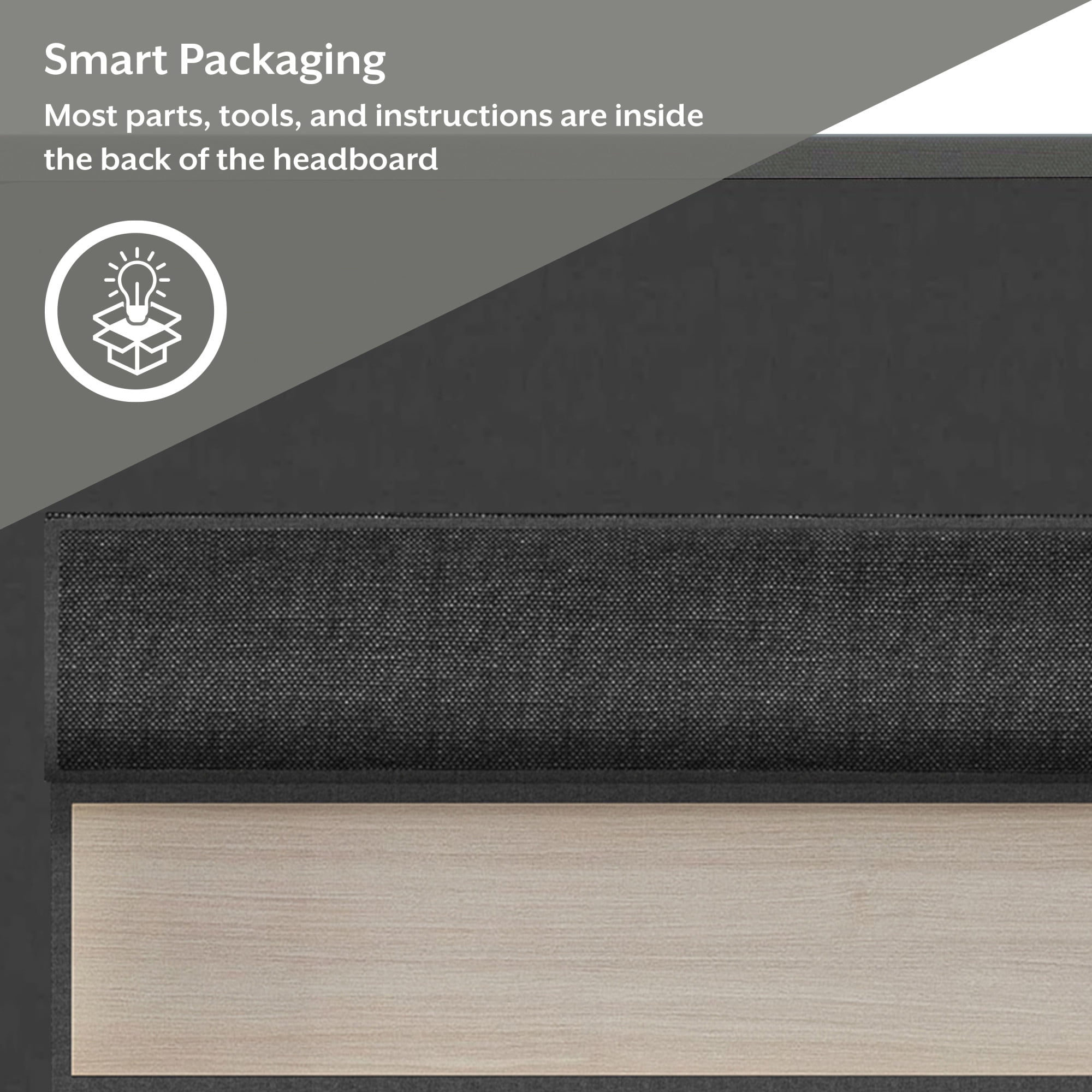 Better Homes & Gardens Juliet Queen Platform Bed, Gray