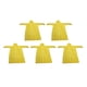 thumbnail image 5 of Poncho de lluvia reutilizable de EVA de 5 piezas, impermeable grueso con capucha para adultos para actividades al aire libre, amarillo, 5 of 5