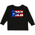 thumbnail image 3 of Inktastic Puerto Rico Flag in Text Boys or Girls Long Sleeve Toddler T-Shirt, 3 of 5