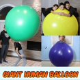 thumbnail image 4 of 72 Inch Giant Human Balloon Round Climb In Balloon Thick Latex Balloon for Wedding Birthday Event Decor, 4 of 4