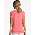 thumbnail image 2 of Hanes Women's X-temp Short Sleeve V-neck Tee (2-pack), 2 of 3