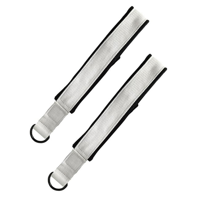 S SERENABLE 2Pcs D Rings Straps Handle Women Men Pilates Double Loop Straps for Reformer