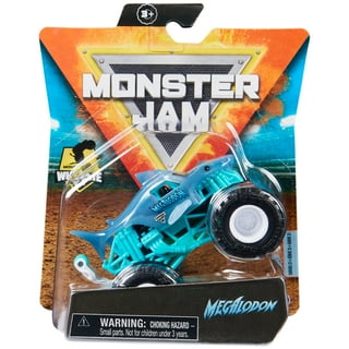 Monster Jam Official Megalodon Monster Truck Die-Cast Vehicle - 1:24 Scale