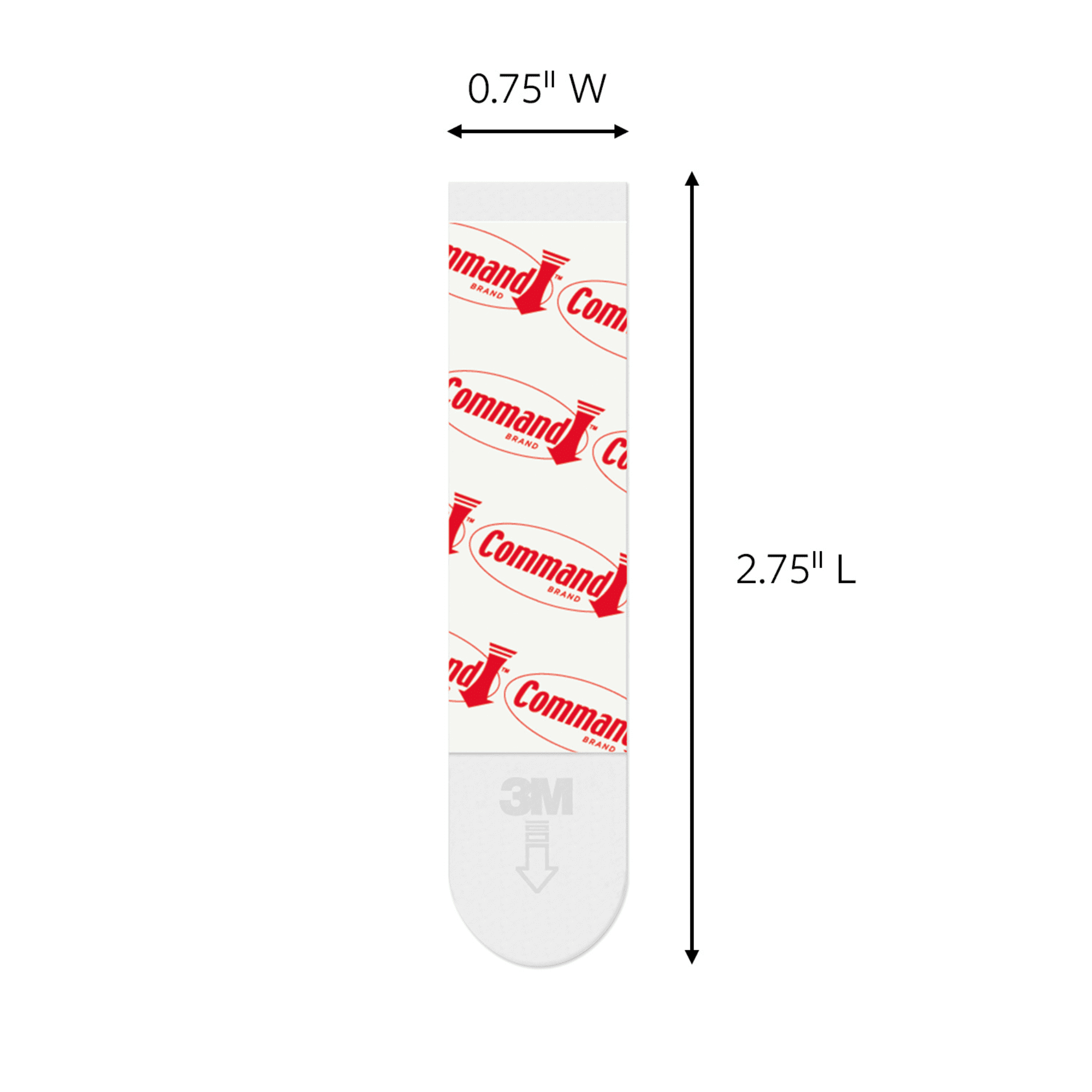 Command Medium Refill Strips [Removable]: (White) [96-pack]