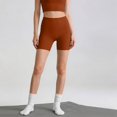 thumbnail image 3 of AHTJRT High Waisted Women Biker Shorts Buttery Soft Elastic Tummy Control Shorts Lightweight Breathable Gym Yoga Workout Short Pants, 3 of 6
