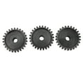 Pinion Gear Steel Black M1.5 Pinion 8mm Reduce Noise Motor Gear Set for
