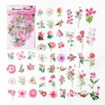 thumbnail image 1 of 100 pegatinas de flores naturales para álbumes de recortes, diseño retro, plantas, flores, pegatinas de pegado automático, pegatinas decorativas para álbumes de recortes, fundas para, 1 of 6