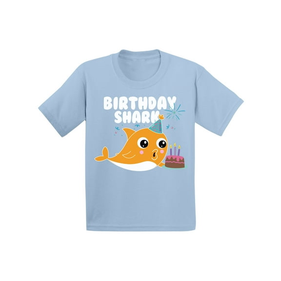 Awkward Styles Shark Birthday Party Shark Infant Shirts Shark Outfit for Boys Shark Lovers Gifts Shark Themed Party Cute Shark T Shirts for Girls Gifts for Children B Day T-Shirt Presents for Kids