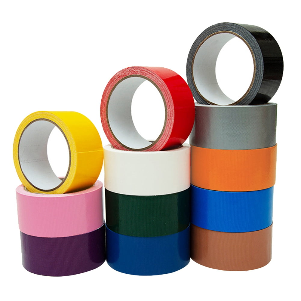 Colored Duct Tape Bulk 12 Assorted Colors Duct Tape, 2 Inch X 10 Yards