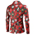 thumbnail image 5 of Franhais Men Christmas Suit Funny Long Sleeve Single Breasted Jacket with Vest Pants Set Formal Outfit, 5 of 9