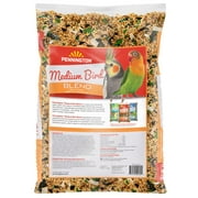Pennington Medium Bird Blend Bird Food for Cockatiels, Love Birds; 3 lb Bag