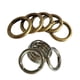 thumbnail image 1 of 10 piezas de ganchos de de puerta forma forma forma , gancho de , gancho de , cierre de bronce plateado Hugo Ganchos de presión de puerta de aleación, 1 of 4