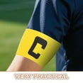 thumbnail image 3 of OULII 9Pcs Elastic Soccer Captain Armbands for Teams Adjustable and Durable Buckle Free Design, 3 of 6