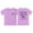 O255 Purple, variant on Angala Toddler Girls Tops Patriotic Print Crew Neck Short Sleeve Summer Fourth Of July Holiday Casual Loose Comfortable Child Tops Size 1-2 Years Blue