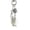 H, variant on Flocked Dog Animal Charm Keychain, Soft Dog Plush Animal Pendant for Phone Strap, Cute Bag Charm Accessories, Portable Multi-Purpose Keyring Decoration A, 1Pcs