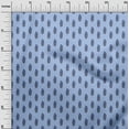 thumbnail image 3 of oneOone Cotton Flex Medium Blue Fabric Asian Floral Block Sewing Craft Projects Fabric Prints By Yard 40 Inch Wide, 3 of 5