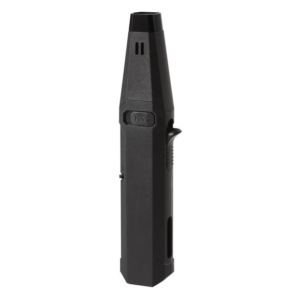 Windproof Straight Torch Blue Flame Lighter, Butane Torch Turbine Torcher, Inflatable Gas Windproof Lighter