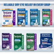 Systane Complete Preservative Free Lubricating Eye Drops, 8 Hours Dry Eye Relief, 0.34 fl oz, 2 Pack