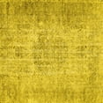 thumbnail image 1 of Ahgly Company Machine Washable Indoor Square Persian Yellow Traditional Area Rugs, 4' Square, 1 of 4