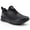 Black, variant on Sosenfer Men's Wide Toe Box Work Shoes | Non-Slip Waterproof Hands-Free Slip-On | Anti-Fatigue Supportive Sneakers for Standing All Day