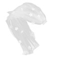 thumbnail image 3 of Pearl Bride Veil: White Short Wedding Bridal Veil with Comb Flowers Headwear for Bridal Women and Bridesmaids Wedding Bachelorette Party, 3 of 3