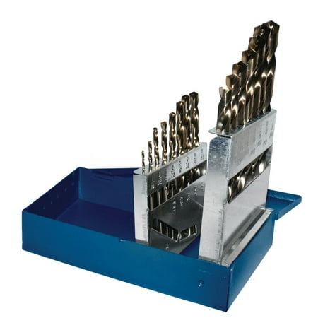 UPC 081838261153 product image for Century Drill & Tool 26115 Pro Grade Cobalt Drill Set  15 Piece  Made in the USA | upcitemdb.com
