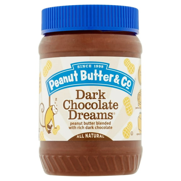 Peanut Butter & Co Dark Chocolate Dreams Peanut Butter, 16 oz, 6 pack