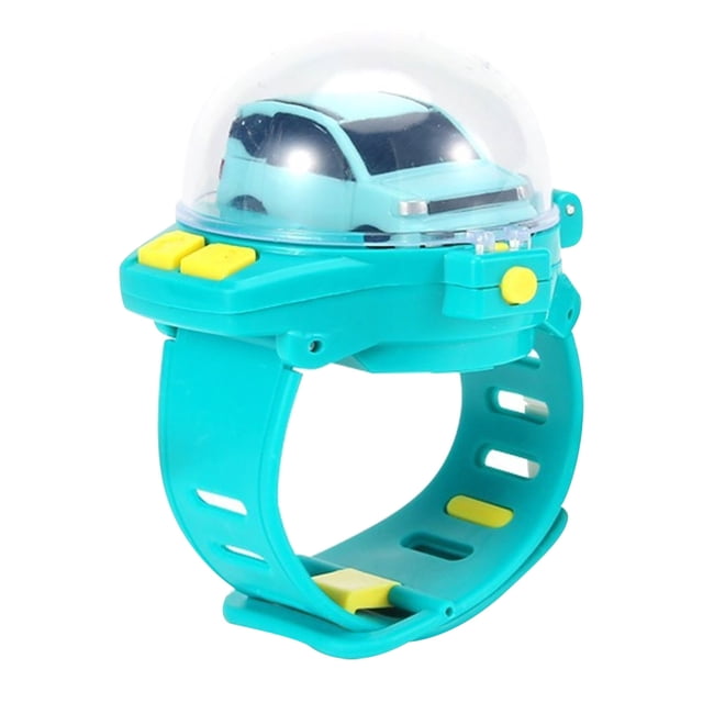 PVCS Mini Remote Control Watch Car Toy Wrist Racing Car Watch USB Charging Cartoon Small RC Interactive Toys Gift For Boys Girls Birthday Gift for Kids