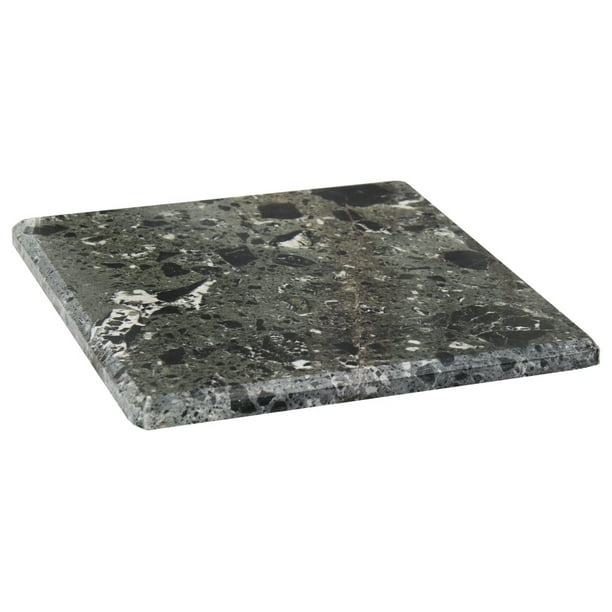 Natural Geo Decorative Black Square Marble Kitchen Cutting Board