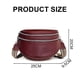 thumbnail image 2 of Bolso de mano de un solo hombro con correa ancha y popular nuevo de PU, bolso de mensajero de moda rojo, 2 of 6