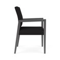thumbnail image 2 of Pemberly Row Waiting Reception Guest Chair Wood Frame in Black, 2 of 5