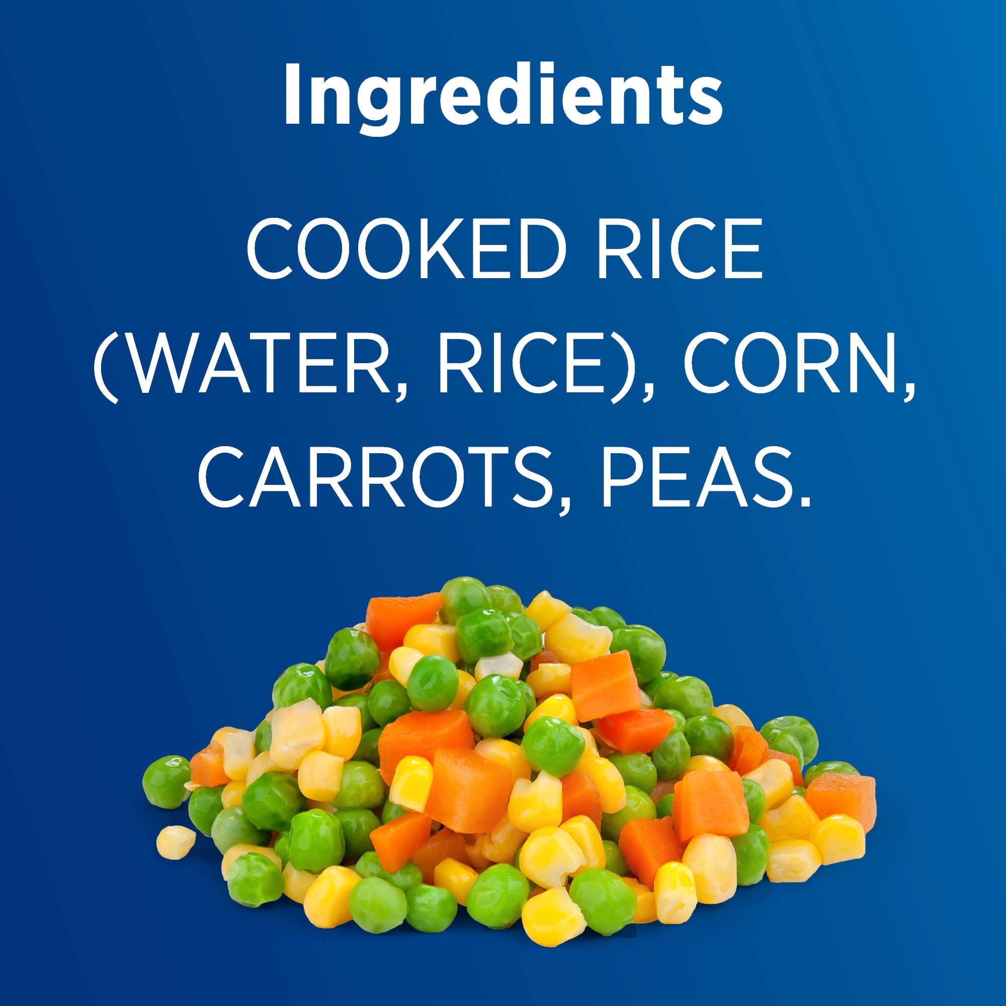 Birds Eye Steamfresh Long Grain White Rice with Mixed Vegetables, Frozen Side, 10 oz. Bag