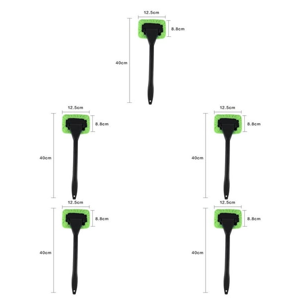 Kit de cepillo para parabrisas de coche Kenally Limpiador de ventanas Microfibra 40 * 12,5 cm Azul Verde