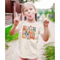 thumbnail image 3 of Sixth Grade Crew Shirt for Girls Colorful Vintage Retro Back to School Graphic T-Shirt for Kids and Adults Natural Shirt Youth Small, 3 of 5