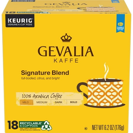 Gevalia Signature Blend Mild Light Roast K-Cup® Coffee Pods, 18 ct Box