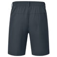 thumbnail image 3 of Weilanxin Men's Shorts Golf 9" Casual Elastic Waist Quick Dry Flat Front Travel Hiking Cargo Shorts, 3 of 11