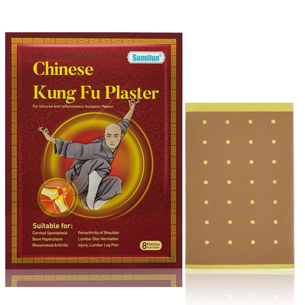 Alloet Pain Terminator Patches, Muscle Ache Relief Pack, Chinese Herbal
