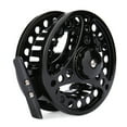 thumbnail image 2 of 100Fens Fly Reel 5/6 Wt Large Arbor Silver/Black Aluminum Fly Fishing Reel, 2 of 5
