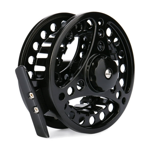 Yatlte Fly Fishing Reel Large Arbor, CNC-Machined Aluminum Alloy Fly Reel, Fly Fishing Reels Weight Forward Fly Line with Braided Backing Taper Leader Pre-Tied