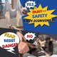 thumbnail image 3 of Hamaca para el cuidado de perros, artículos para el cuidado de perros y gatos, arnés para el cuidado de perros, hamaca para el cuidado de patas de perros extra pequeños, 3 of 6