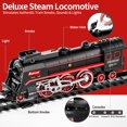 thumbnail image 2 of Set de tren modelo Pupu Pig con mando a distancia, humo y luz, 2 of 7