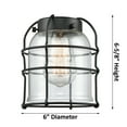 thumbnail image 7 of Innovations Lighting 215-S Small Bell Cage Small Bell Cage 4 Light 43" Wide Bathroom, 7 of 7