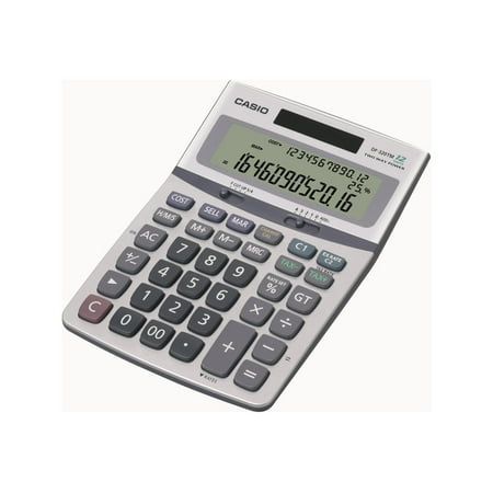 Casio DF-320TM - Desktop calculator - 12 digits - battery, solar panel