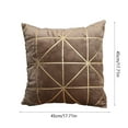 thumbnail image 3 of ZZkhGO 18X18 Inch Throw Pillow, Decorative Sofa Pillow with Insert, Invisible Zipper Pillow for Couch Bed, 3 of 6