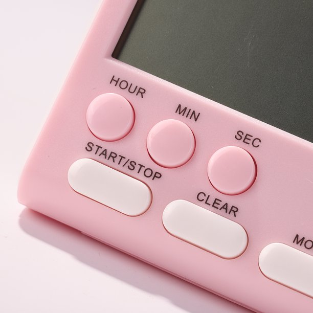 Temporizador De Cocina Temporizador de cocina Cocina digital Cuenta ascendente Cuenta regresiva Alarma Dormir Cronómetro Relojes Sywqhk Libre de BPA