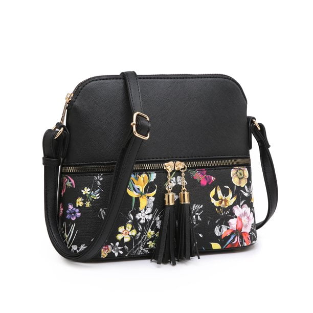 floral crossbody handbags